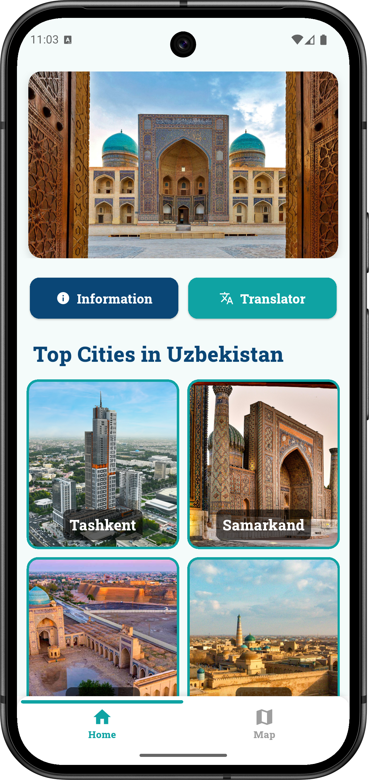 Travel Guide Uzbekistan screenshot 1