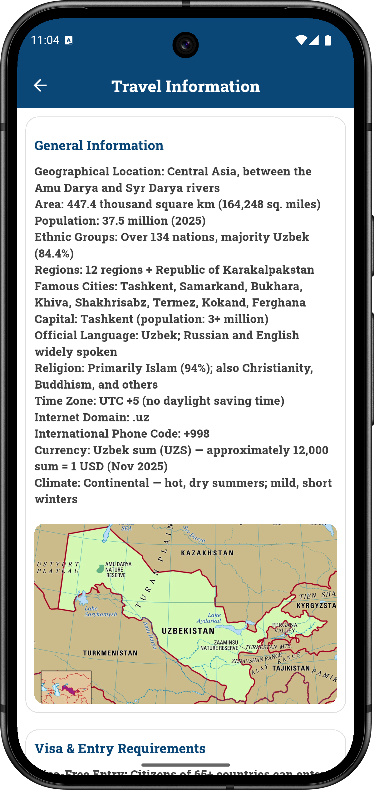 Travel Guide Uzbekistan screenshot 2